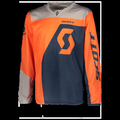 SCOTT jersey 350 DIRT KIDS blue/orange 2019 - 152-L