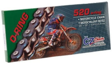 Zobrazit detail produktu - řetěz 520 ORM ČZ 118 čl. gold Obrázek řetěz 520 ORM ČZ 118 čl. gold