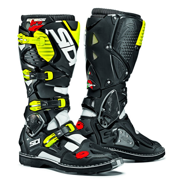 Obrázek CROSSFIRE 3 white/black/yellow fluo