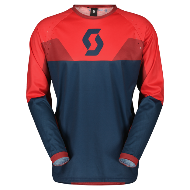 Obrázek jersey EVO TRACK dark blue/neon red