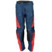 Obrázek SCOTT kalhoty EVO TRACK JUNIOR dark blue/neon red