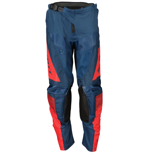 Obrázek SCOTT kalhoty EVO TRACK JUNIOR dark blue/neon red