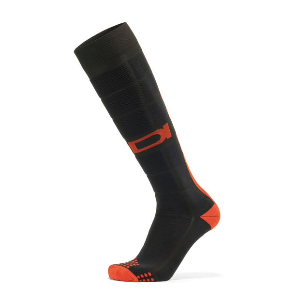 Obrázek socks WOOPS black/red