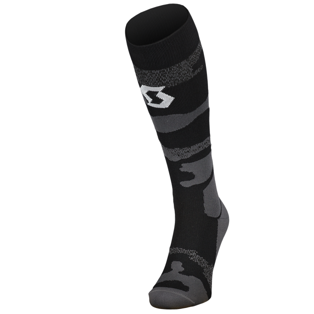 Obrázek Socks Mid Long Camo dark grey/white