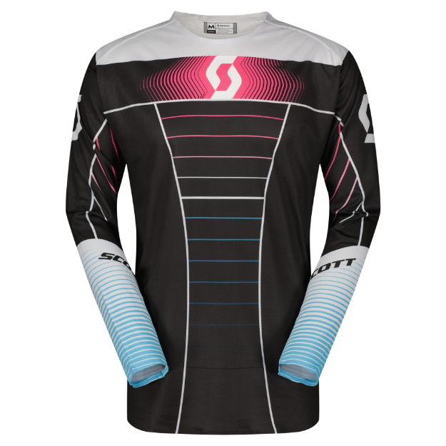 Obrázek SCOTT dres PODIUM PRO stealth blue/radiant pink