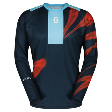 Zobrazit detail produktu - jersey EVO DIRT sail blue/fast red Obrázek jersey EVO DIRT sail blue/fast red