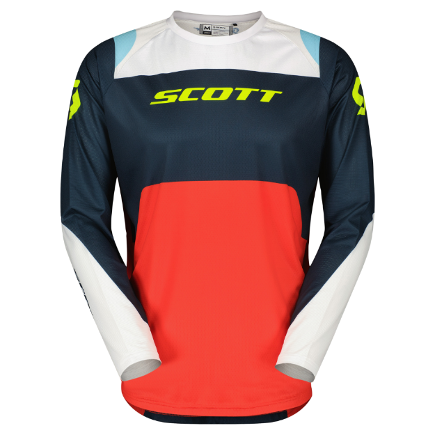 Obrázek SCOTT dres EVO RACE sail blue/fast red
