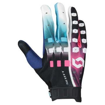 Zobrazit detail produktu - glove PODIUM PRO stealth blue/radiant pink Obrázek glove PODIUM PRO stealth blue/radiant pink