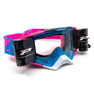 Zobrazit detail produktu - Goggles RAPID 3309 turquoise/fuxia/black + ROLL OFF XXL - 3331 clear Obrázek Goggles RAPID 3309 turquoise/fuxia/black + ROLL OFF XXL - 3331 clear