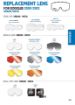 Obrázek Goggles VISION 3300 white/red - 3310 clear