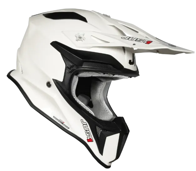 Obrázek JUST1 přilba J18 solid white - gloss