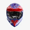 Obrázek JUST1 přilba J39 thruster blue/white/red