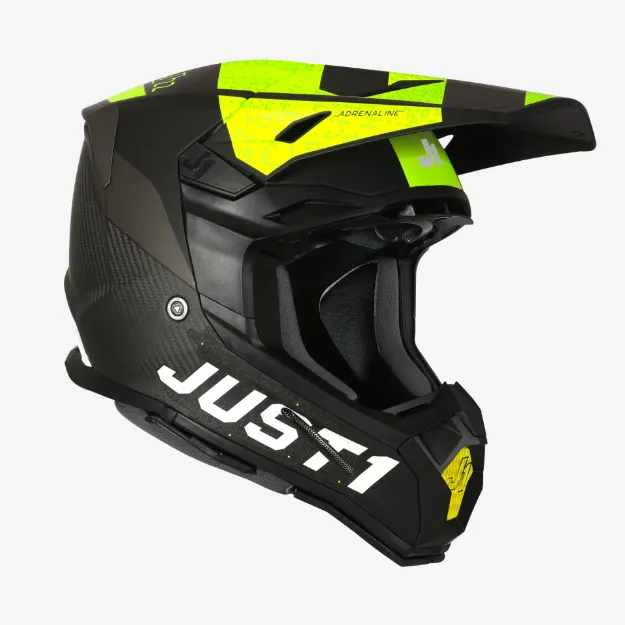 Obrázek JUST1 přilba J22 YOUTH adrenaline fluo yellow/carbon