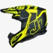 Obrázek JUST1 přilba J22F YOUTH falcon black titanium yellow