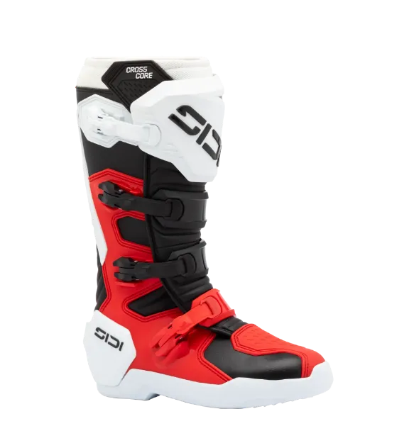 Obrázek SIDI boty CROSSCORE red black white