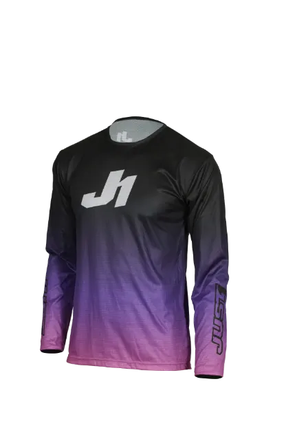 Obrázek JUST1 dres J-ESSENTIAL pure black/purple