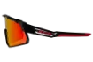 Obrázek JUST1 brýle sluneční SNIPER black/red