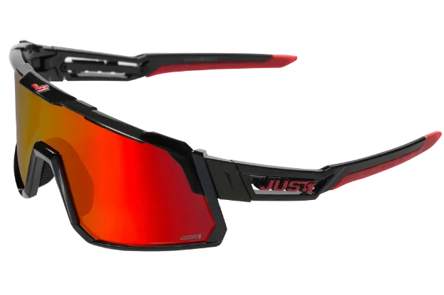 Obrázek JUST1 brýle sluneční SNIPER black/red