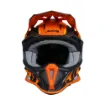 Obrázek JUST1 přilba J18F hexa orange/titanium black