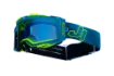 Obrázek JUST1 brýle NERVE FRONTIER teal blue-yellow fluo mirror light blue lens
